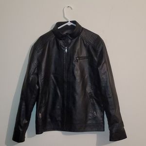 Faux Leather Jacket